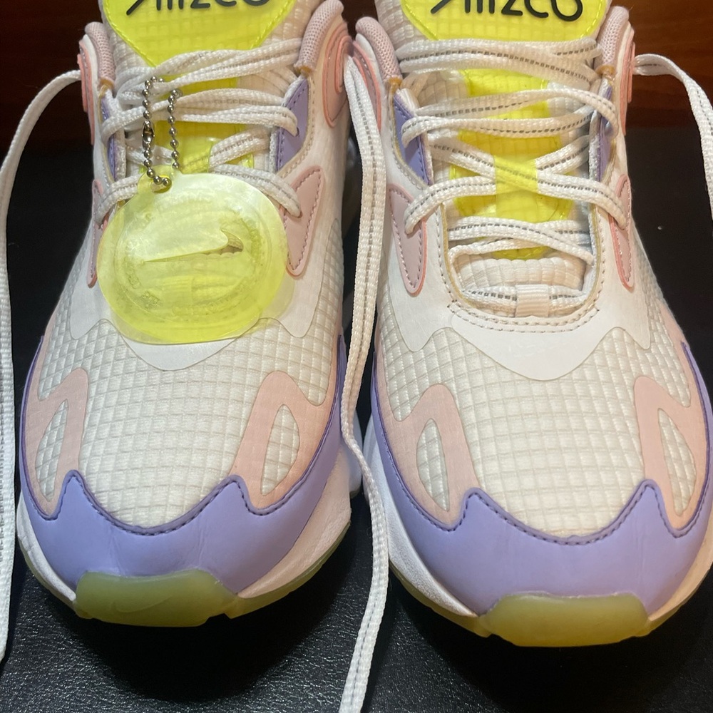 Nike Kids Sneakers - White, Pink, and Purple
